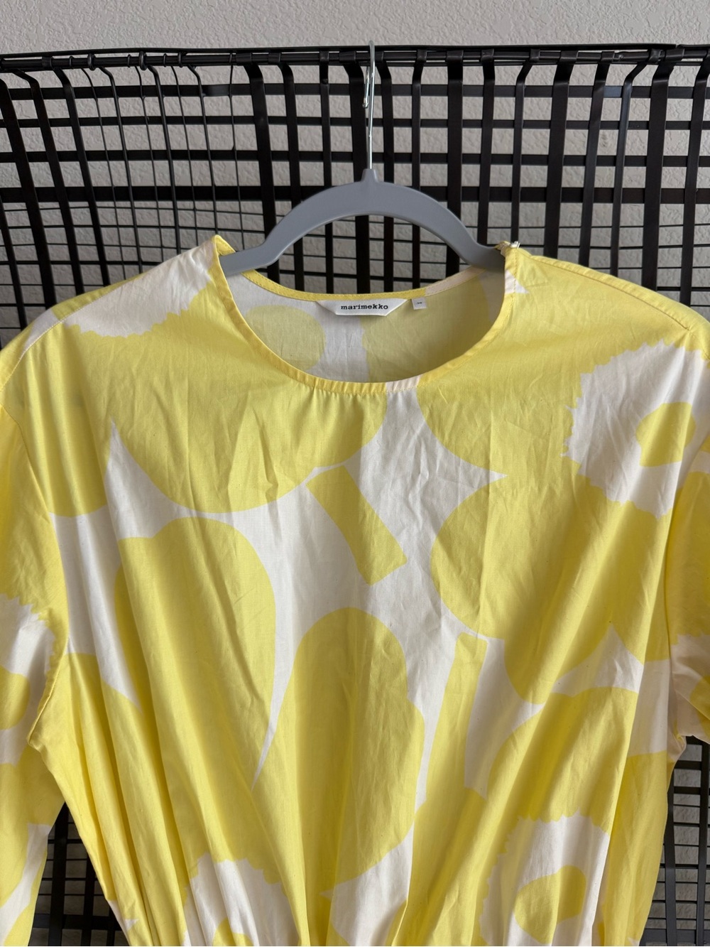 Marimekko Fiaali Unikko Poplin Dress - Picture 3 of 8